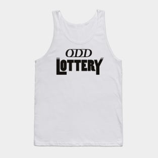 Black Odd Lottery Logo Tank Top